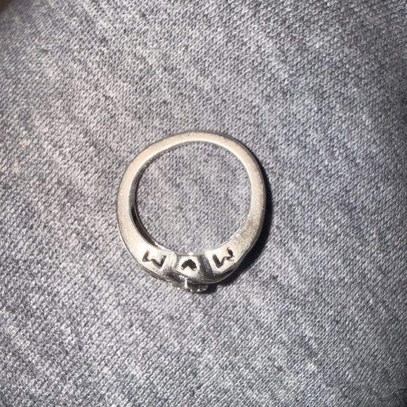 Vintage Sterling 925 Diamond Mom Ring (has video) - Picture 9 of 17